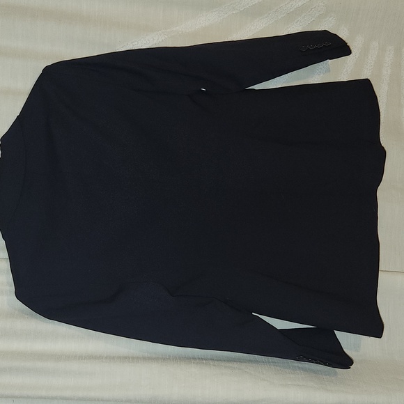 NWOT BANANA REPUBLIC SIENA NAVY BLUE WOOL BLAZER SIZE 0 Petite #445482 - Picture 10 of 17